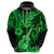 Hawaii Ukulele Hoodie Polynesian Pattern Green Version LT01 - Polynesian Pride