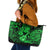 Hawaii Ukulele Leather Tote Bag Polynesian Pattern Green Version LT01 Green - Polynesian Pride