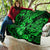 Hawaii Ukulele Quilt Polynesian Pattern Green Version LT01 - Polynesian Pride