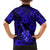 Hawaii Ukulele Family Matching Puletasi Dress and Hawaiian Shirt Polynesian Pattern Navy Blue Version LT01 - Polynesian Pride