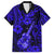 Hawaii Ukulele Hawaiian Shirt Polynesian Pattern Navy Blue Version LT01 Blue - Polynesian Pride