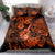 Hawaii Ukulele Bedding Set Polynesian Pattern Orange Version LT01 - Polynesian Pride