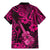 Hawaii Ukulele Family Matching Mermaid Dress and Hawaiian Shirt Polynesian Pattern Pink Version LT01 - Polynesian Pride