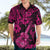 Hawaii Ukulele Hawaiian Shirt Polynesian Pattern Pink Version LT01 - Polynesian Pride