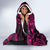 Hawaii Ukulele Hooded Blanket Polynesian Pattern Pink Version LT01 - Polynesian Pride