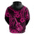 Hawaii Ukulele Hoodie Polynesian Pattern Pink Version LT01 - Polynesian Pride