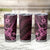 Hawaii Ukulele Tumbler Cup Polynesian Pattern Pink Version