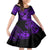 Hawaii Ukulele Family Matching Puletasi Dress and Hawaiian Shirt Polynesian Pattern Purple Version LT01 Daughter's Dress Purple - Polynesian Pride