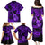 Hawaii Ukulele Family Matching Puletasi Dress and Hawaiian Shirt Polynesian Pattern Purple Version LT01 - Polynesian Pride