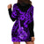 Hawaii Ukulele Hoodie Dress Polynesian Pattern Purple Version LT01 - Polynesian Pride