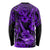 Hawaii Ukulele Long Sleeve Shirt Polynesian Pattern Purple Version LT01 - Polynesian Pride