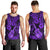 Hawaii Ukulele Men Tank Top Polynesian Pattern Purple Version LT01 - Polynesian Pride