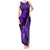 Hawaii Ukulele Tank Maxi Dress Polynesian Pattern Purple Version LT01 Women Purple - Polynesian Pride