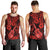 Hawaii Ukulele Men Tank Top Polynesian Pattern Red Version LT01 - Polynesian Pride