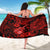 Hawaii Ukulele Sarong Polynesian Pattern Red Version LT01 - Polynesian Pride