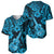 Hawaii Ukulele Baseball Jersey Polynesian Pattern Sky Blue Version LT01 - Polynesian Pride