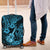 Hawaii Ukulele Luggage Cover Polynesian Pattern Sky Blue Version LT01 Blue - Polynesian Pride