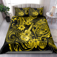 Hawaii Ukulele Bedding Set Polynesian Pattern Yellow Version LT01 - Polynesian Pride