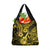 Hawaii Ukulele Grocery Bag Polynesian Pattern Yellow Version