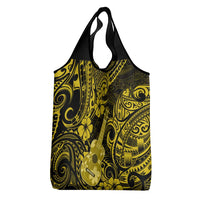Hawaii Ukulele Grocery Bag Polynesian Pattern Yellow Version LT01 - Polynesian Pride