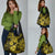 Hawaii Ukulele Grocery Bag Polynesian Pattern Yellow Version