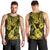 Hawaii Ukulele Men Tank Top Polynesian Pattern Yellow Version LT01 - Polynesian Pride