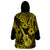 Hawaii Ukulele Wearable Blanket Hoodie Polynesian Pattern Yellow Version LT01 - Polynesian Pride