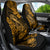 Hawaii Fish Hook Car Seat Cover Polynesian Pattern Gold Version LT01 - Polynesian Pride