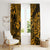 Hawaii Fish Hook Window Curtain Polynesian Pattern Gold Version LT01 - Polynesian Pride