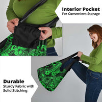 Hawaii Fish Hook Grocery Bag Polynesian Pattern Green Version LT01 - Polynesian Pride