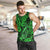 Hawaii Fish Hook Men Tank Top Polynesian Pattern Green Version LT01 - Polynesian Pride