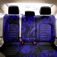 Hawaii Fish Hook Back Car Seat Cover Polynesian Pattern Navy Blue Version LT01 - Polynesian Pride