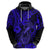 Hawaii Fish Hook Hoodie Polynesian Pattern Navy Blue Version LT01 - Polynesian Pride