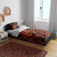 Hawaii Fish Hook Bedding Set Polynesian Pattern Orange Version LT01 - Polynesian Pride