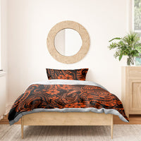 Hawaii Fish Hook Bedding Set Polynesian Pattern Orange Version LT01 - Polynesian Pride