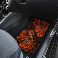 Hawaii Fish Hook Car Mats Polynesian Pattern Orange Version LT01 - Polynesian Pride