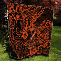Hawaii Fish Hook Quilt Polynesian Pattern Orange Version LT01 - Polynesian Pride