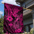 Hawaii Fish Hook Garden Flag Hibiscus Hawaii Tribal Tattoo Pink Version LT01 - Polynesian Pride