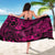 Hawaii Fish Hook Sarong Hibiscus Hawaii Tribal Tattoo Pink Version LT01 - Polynesian Pride