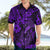 Hawaii Fish Hook Hawaiian Shirt Hibiscus Hawaii Tribal Tattoo Purple Version LT01 - Polynesian Pride