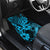 Hawaii Fish Hook Car Mats Hibiscus Hawaii Tribal Tattoo Sky Blue Version LT01 - Polynesian Pride