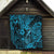 Hawaii Fish Hook Quilt Hibiscus Hawaii Tribal Tattoo Sky Blue Version LT01 - Polynesian Pride