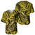 Hawaii Fish Hook Baseball Jersey Hibiscus Hawaii Tribal Tattoo Yellow Version LT01 - Polynesian Pride