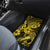 Hawaii Fish Hook Car Mats Hibiscus Hawaii Tribal Tattoo Yellow Version LT01 - Polynesian Pride