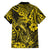 Hawaii Fish Hook Hawaiian Shirt Hibiscus Hawaii Tribal Tattoo Yellow Version LT01 - Polynesian Pride