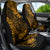 Hawaii King Kamehameha Car Seat Cover Polynesian Pattern Gold Version LT01 - Polynesian Pride