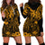 Hawaii King Kamehameha Hoodie Dress Polynesian Pattern Gold Version LT01 - Polynesian Pride