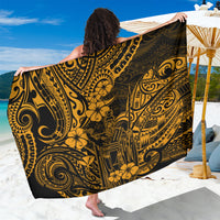 Hawaii King Kamehameha Sarong Polynesian Pattern Gold Version LT01 One Size 44 x 66 inches Gold - Polynesian Pride