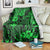 Hawaii King Kamehameha Blanket Polynesian Pattern Green Version LT01 - Polynesian Pride