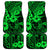 Hawaii King Kamehameha Car Mats Polynesian Pattern Green Version LT01 Green - Polynesian Pride